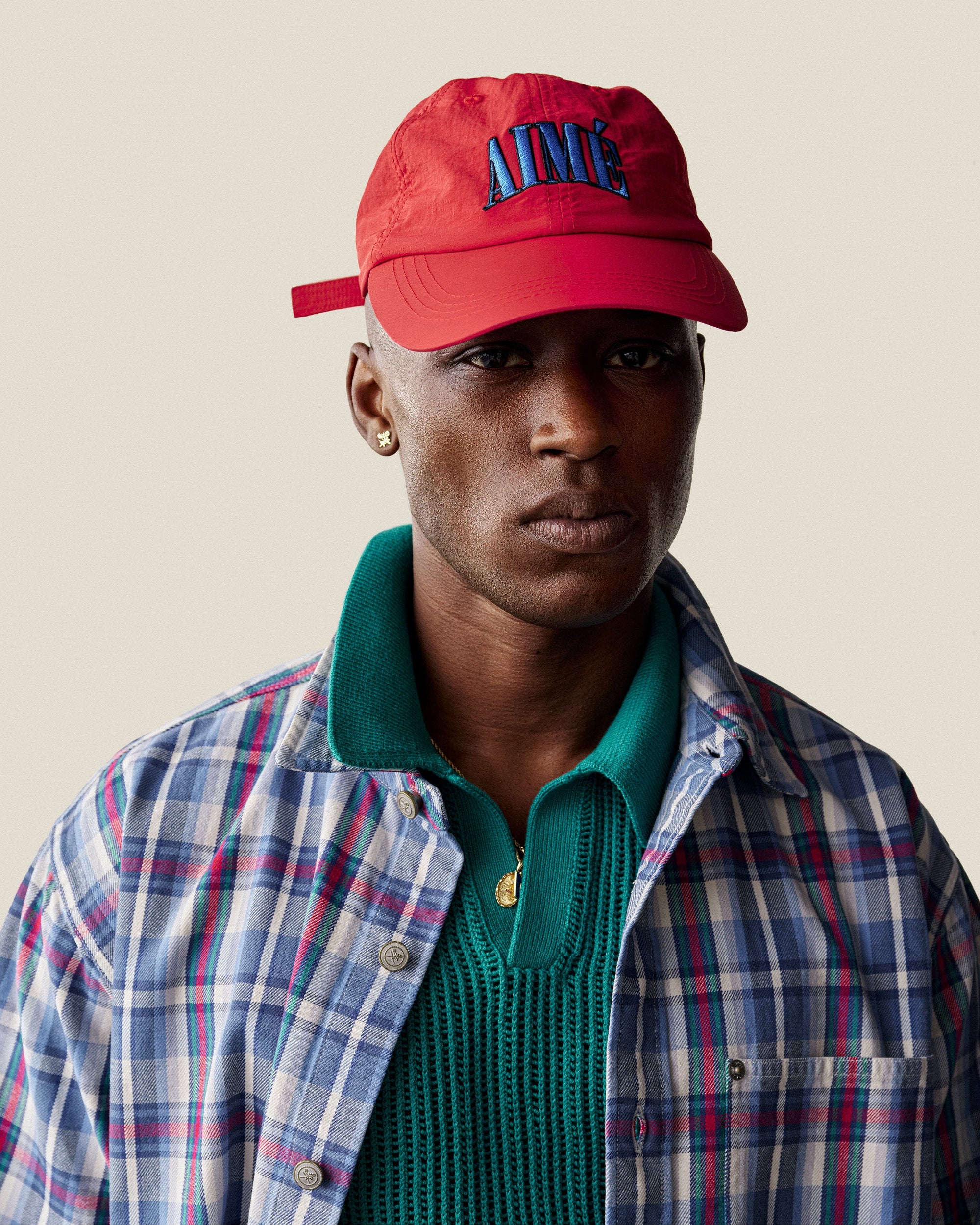 Nylon Crusher Hat Aime leon dore – Гарантія оригінальності – детальний вид