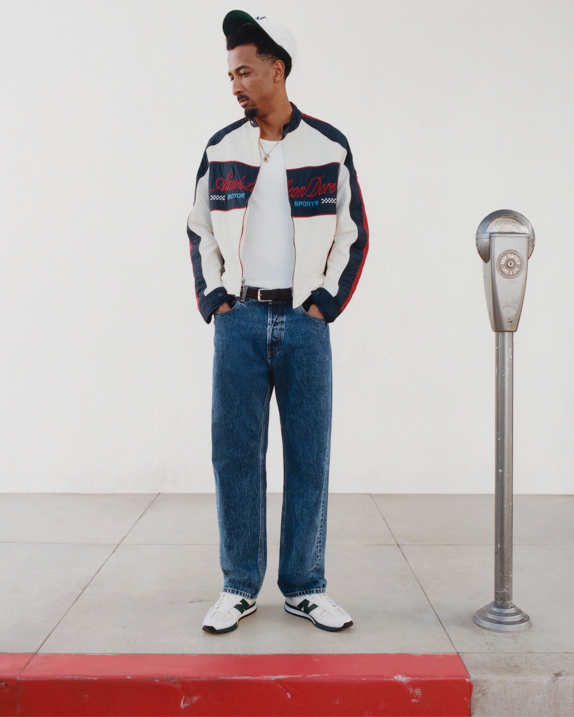 Оригінальна Nylon Moto Jacket Aime leon dore – детальний вид