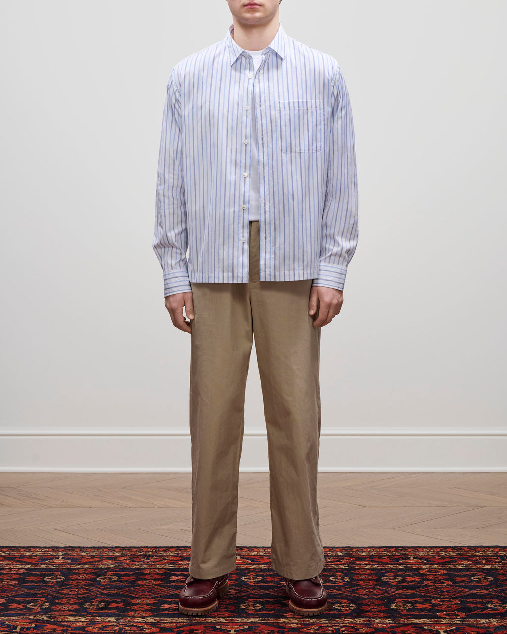 Poplin Casual Shirt Aime leon dore – Гарантія оригінальності – збільшений вид
