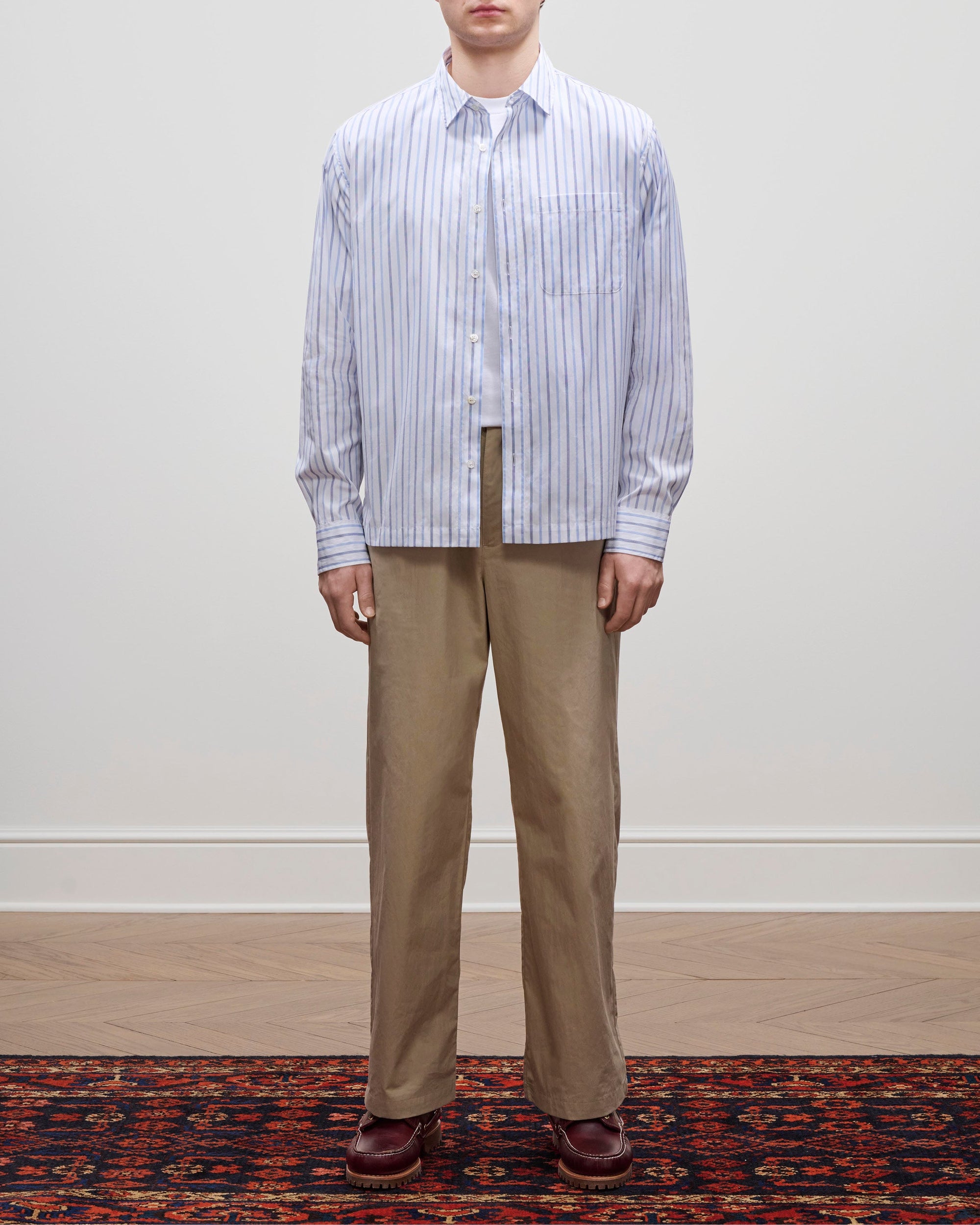 Poplin Casual Shirt Aime leon dore – Гарантія оригінальності – збільшений вид
