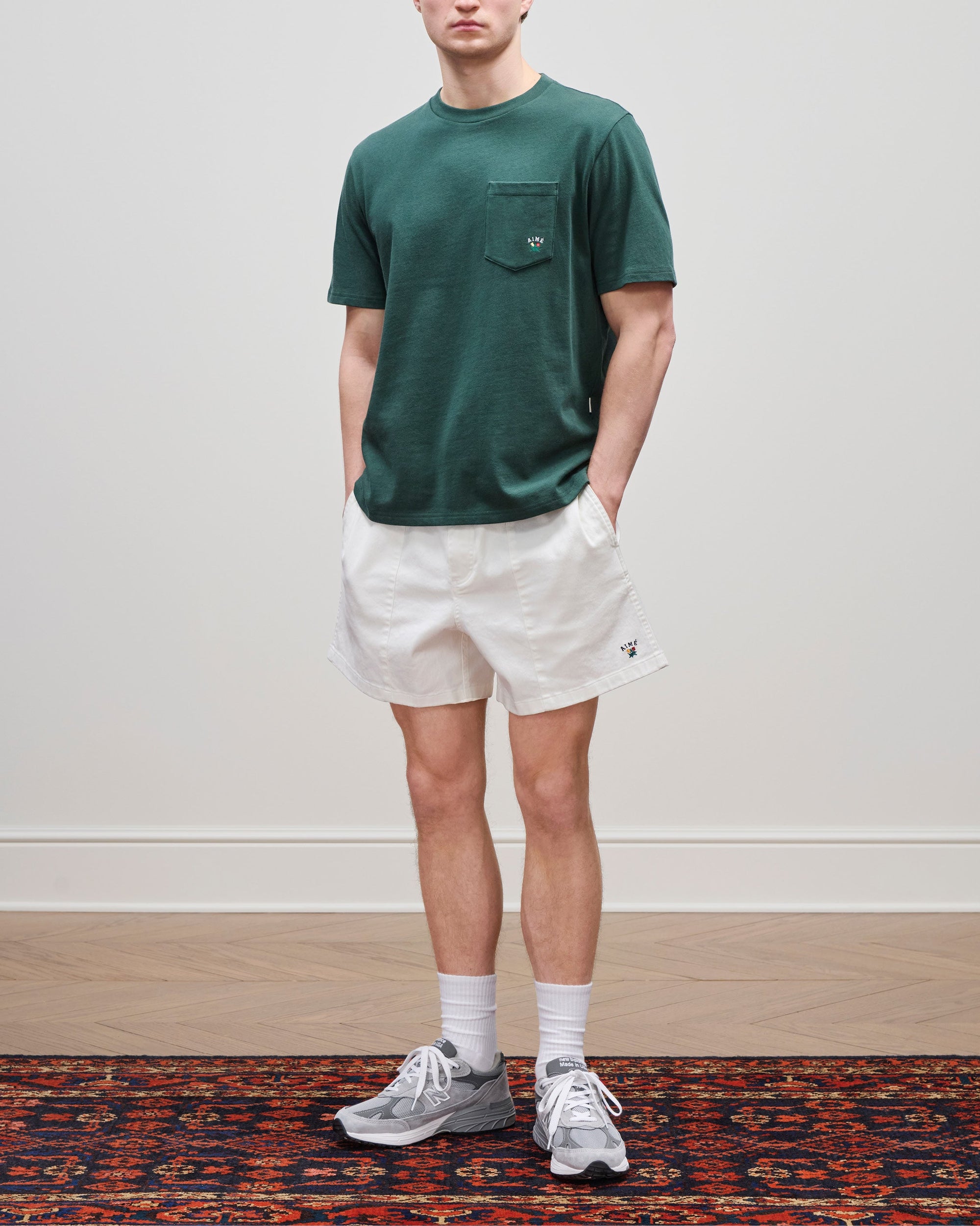 Crest Casual Short Aime leon dore – Гарантія оригінальності – збільшений вид
