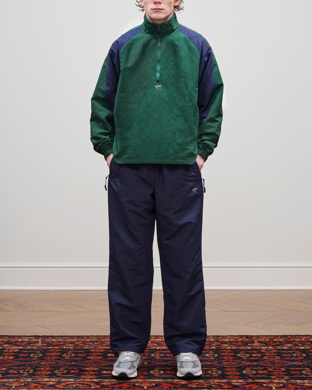 Оригінальна Crest Nylon Half-Zip Pullover Aime leon dore – збільшений вид
