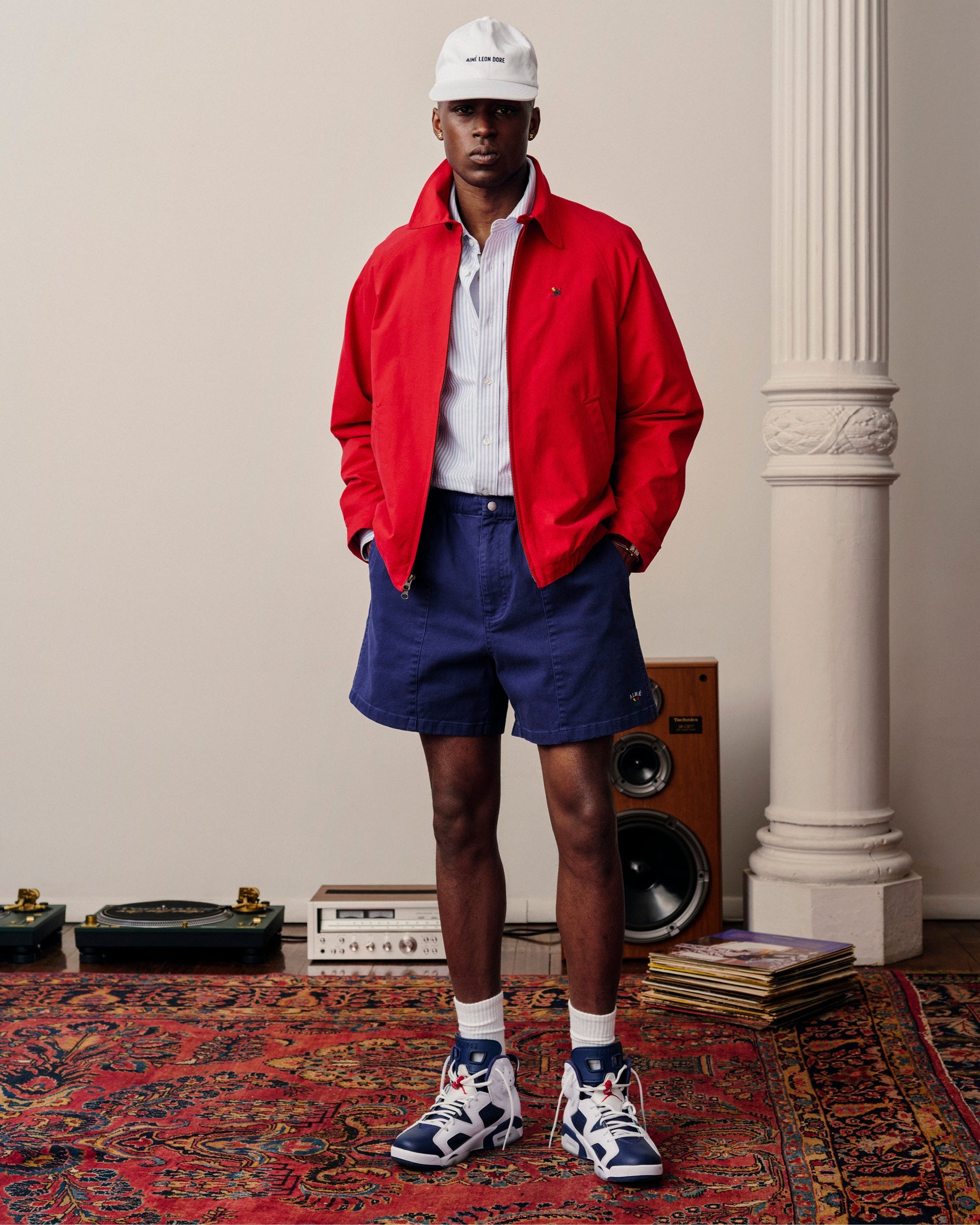 Crest Casual Jacket Aime leon dore – Гарантія оригінальності – детальний вид