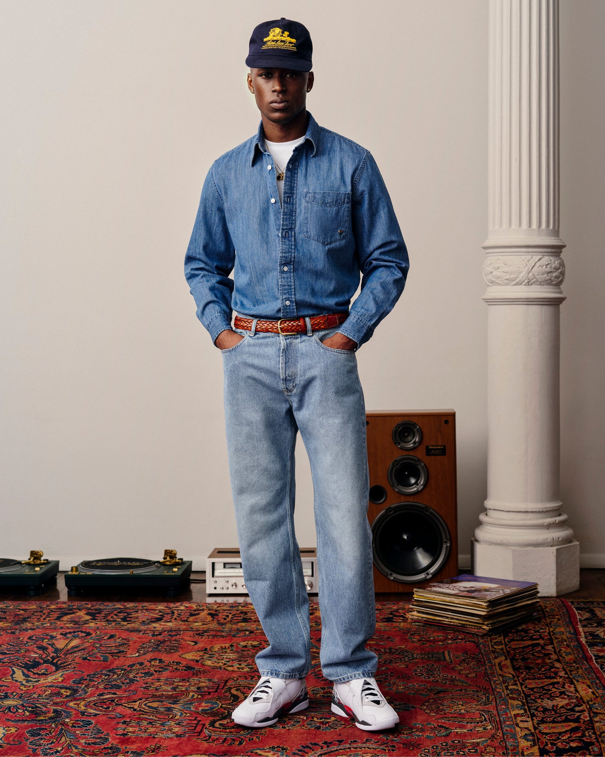 Оригінальна Ald Straight Fit Denim Aime leon dore – детальний вид