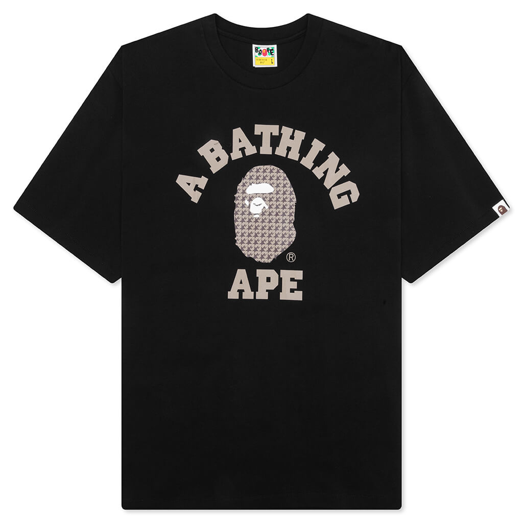 Sta Houndstooth College Relaxed Fit Tee A bathing ape оригінал – Купити в Україні – боковий вид
