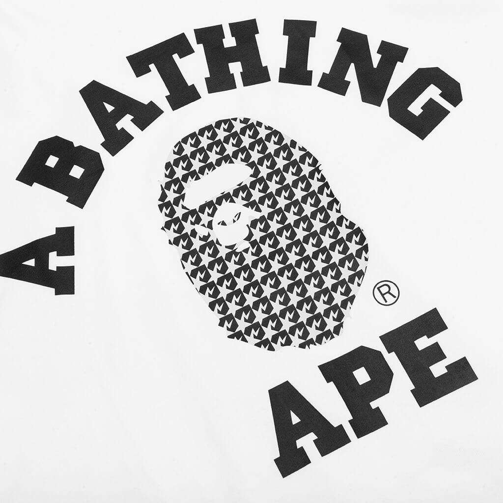 Sta Houndstooth College Relaxed Fit Tee A bathing ape оригінал – Купити в Україні – детальний вид