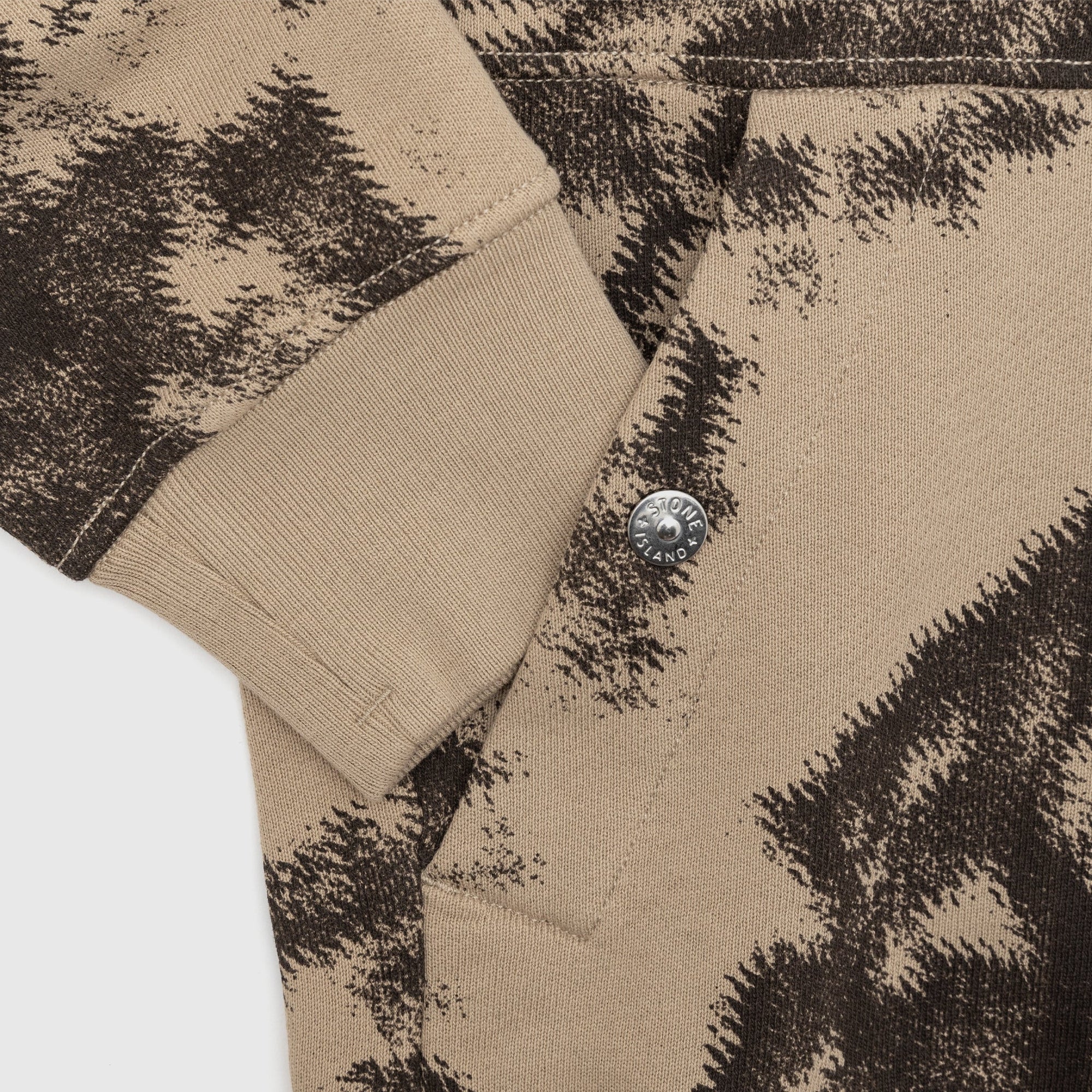 Camouflage Organic Cotton Diagonal Sweater Stone island – Гарантія оригінальності – збільшений вид