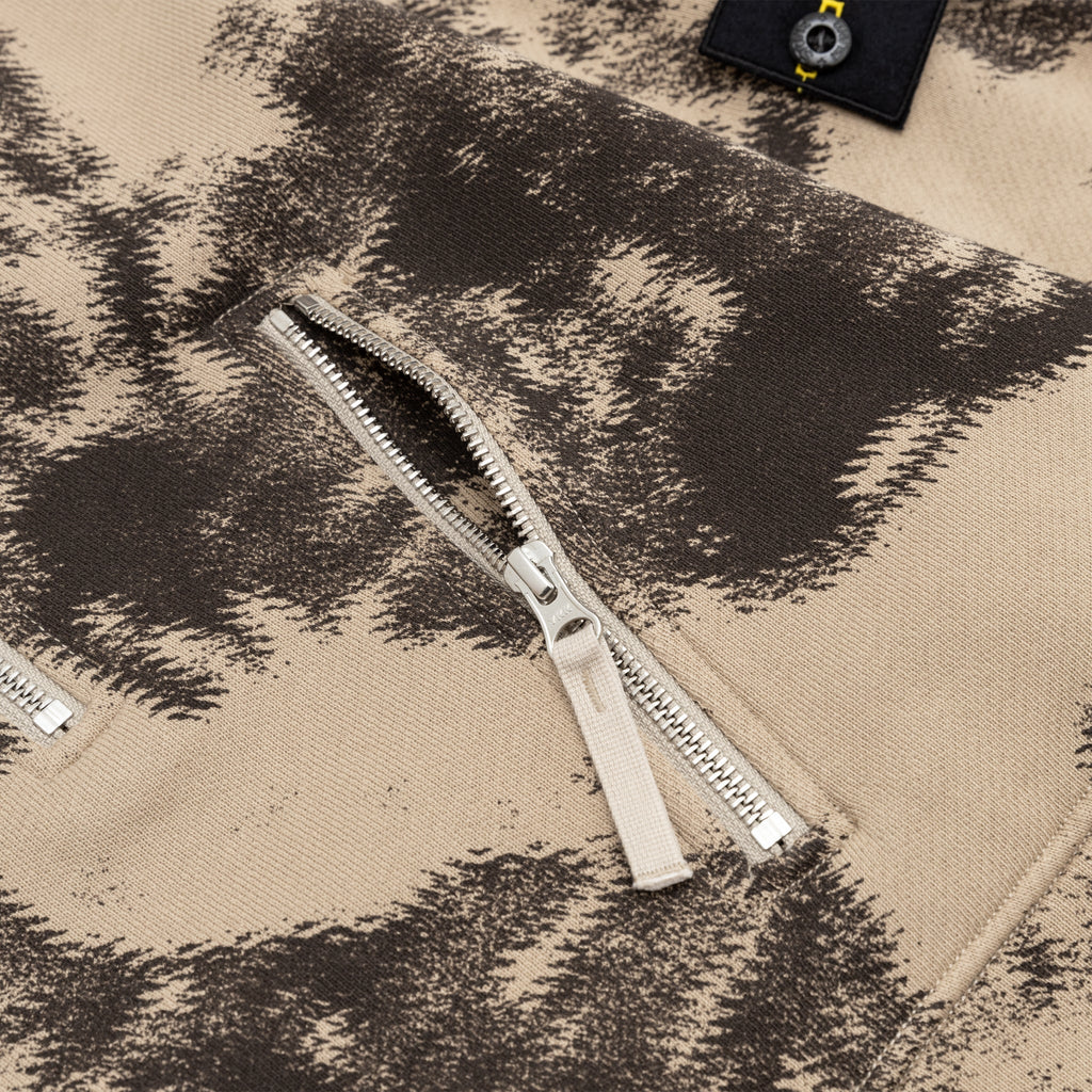 Camouflage Organic Cotton Diagonal Sweater Stone island – Гарантія оригінальності – детальний вид