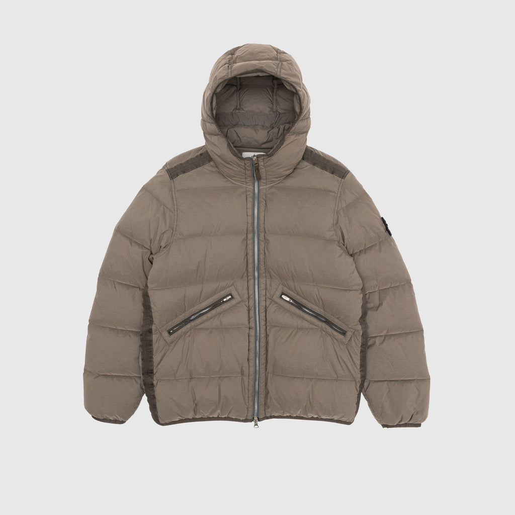 Seamless Tunnel Nylon Down-Tc Hooded Jacket Stone island оригінал – Купити в Україні – боковий вид