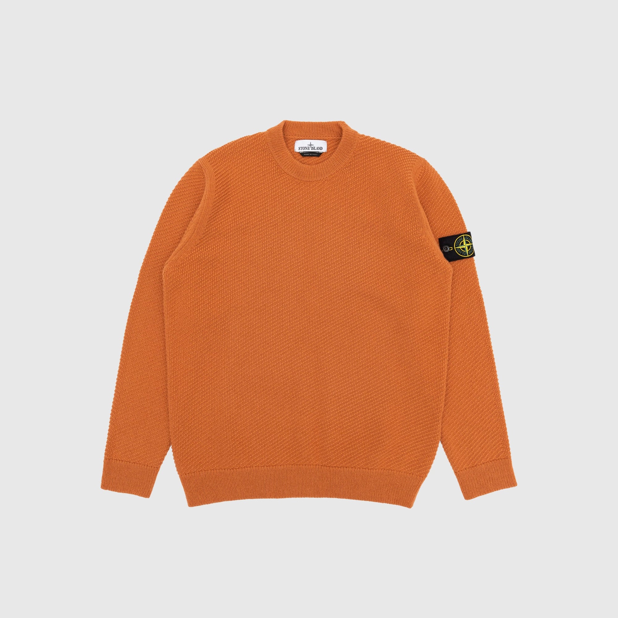 Rws Geelong Wool Crewneck Sweater Stone island – Гарантія оригінальності – боковий вид
