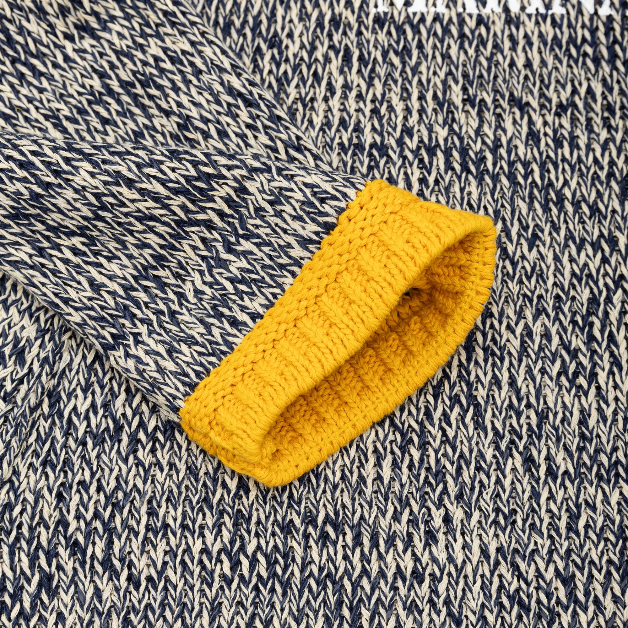 Cotton-Linen-Polyester With Rubberised Effect Marina Sweater Stone island – Гарантія оригінальності – збільшений вид - STONE ISLAND