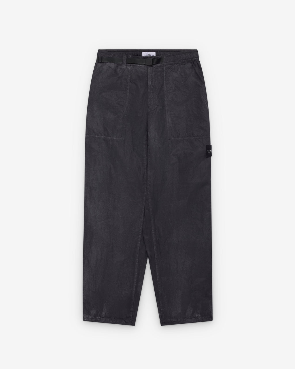 Оригінальна Mens Dence Nylon Tc Hand Sprayed Reflective Trousers Stone island – боковий вид