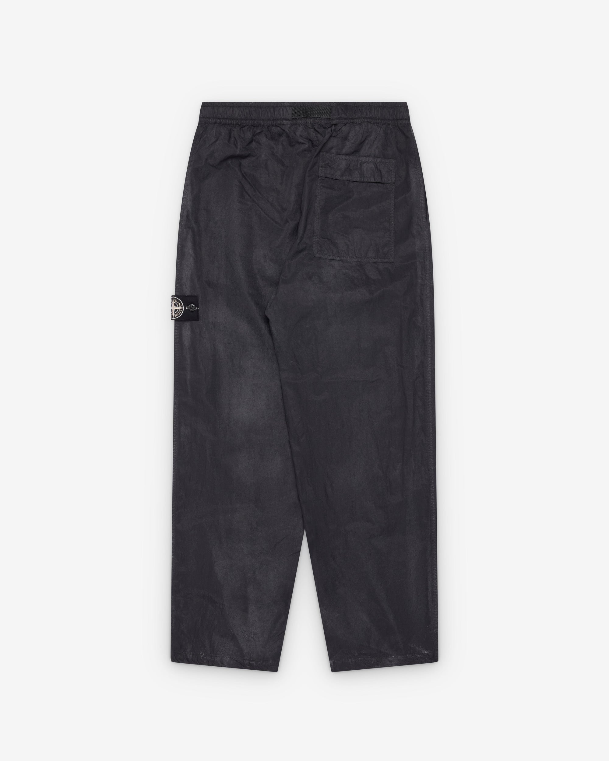 Оригінальна Mens Dence Nylon Tc Hand Sprayed Reflective Trousers Stone island – вид ззаду