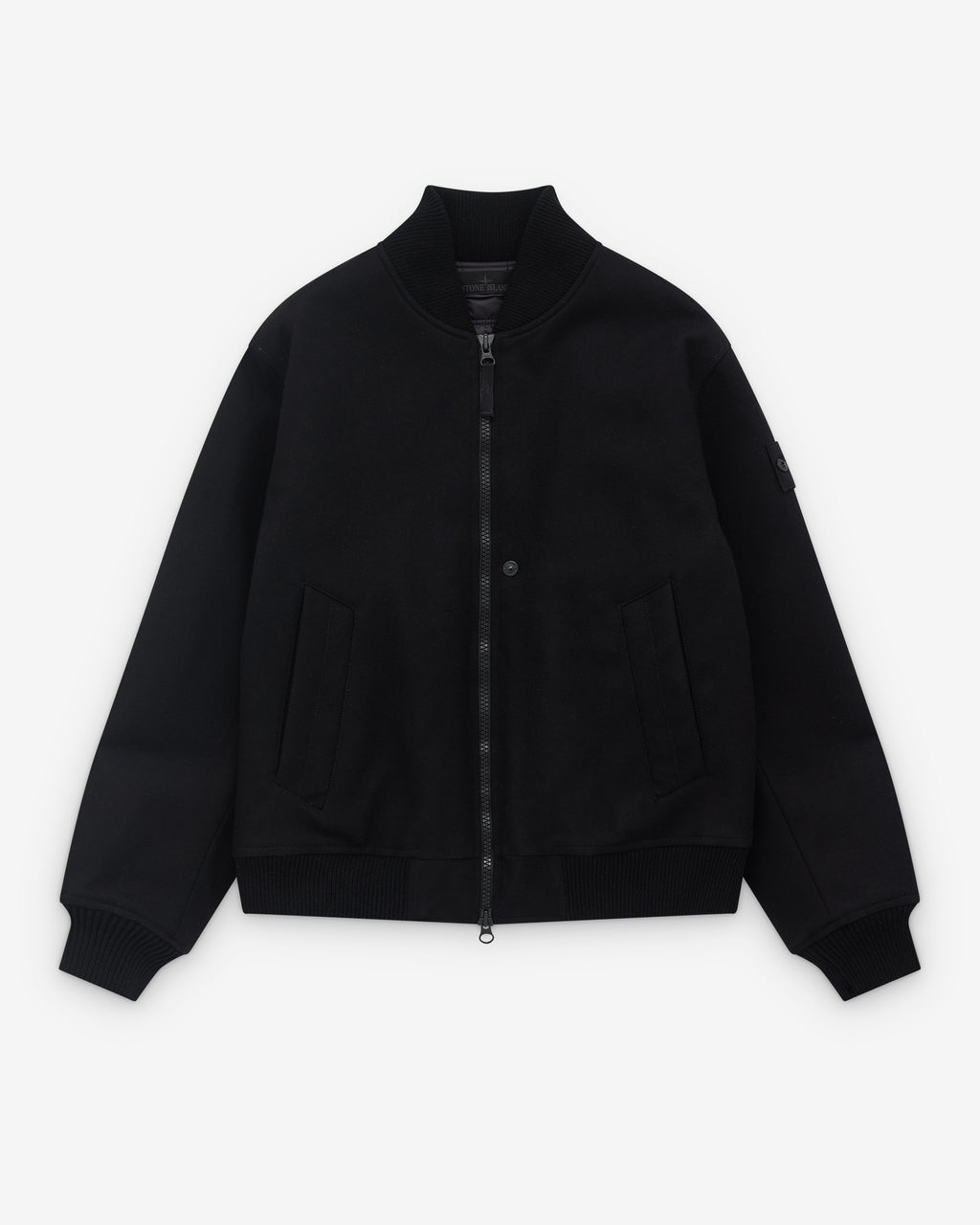 Mens Ghost Bomber Jacket Stone island оригінал – Купити в Україні – боковий вид