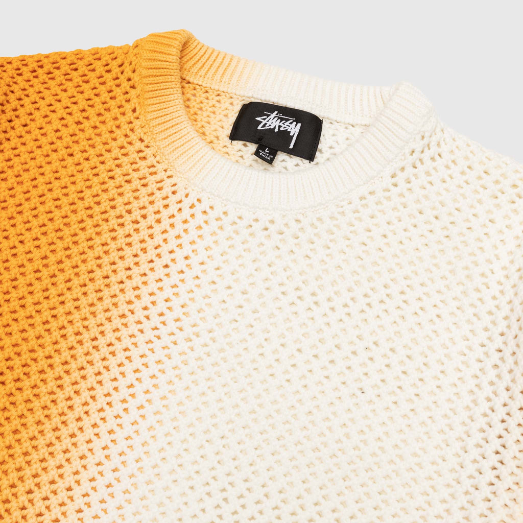 Оригінальна Dyed Loose Guage Sweater Stussy – вид ззаду