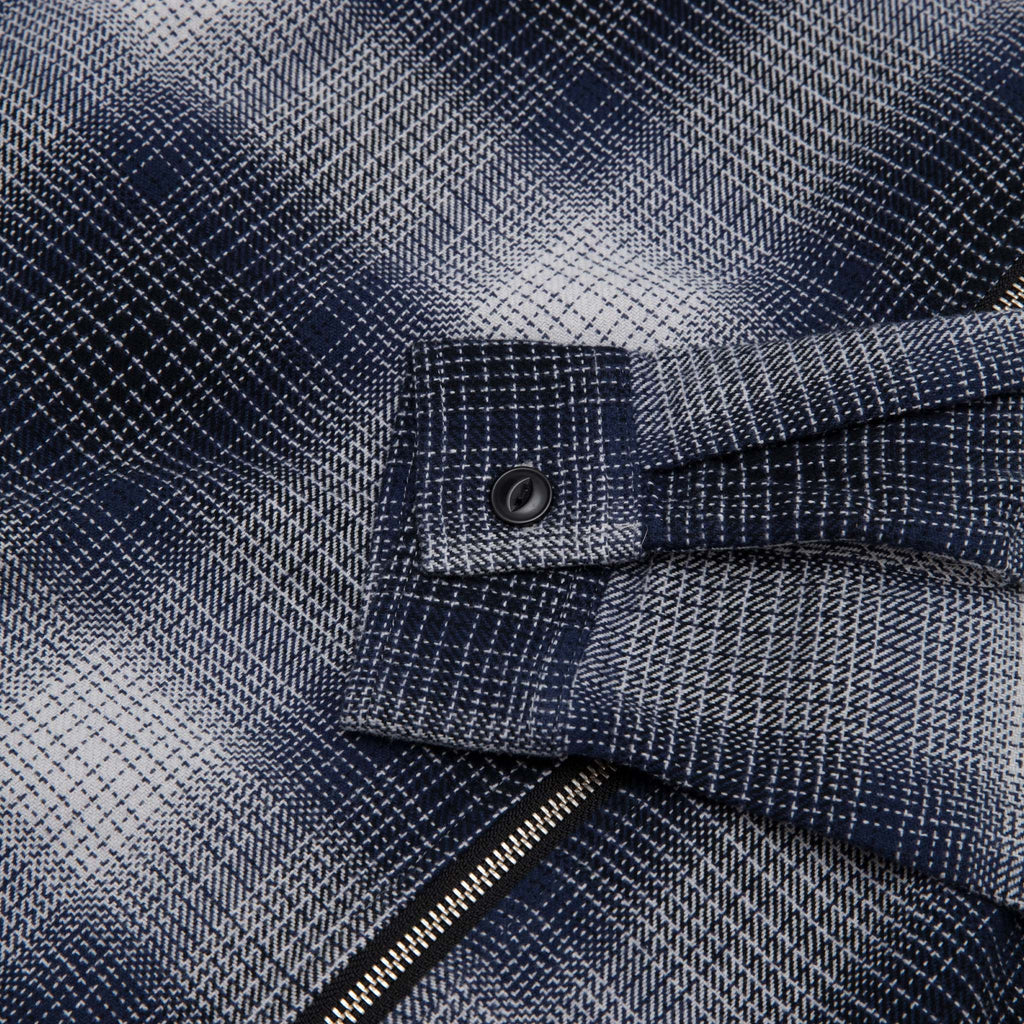 Jack Shadow Plaid Zip Shirt Stussy – Гарантія оригінальності – збільшений вид