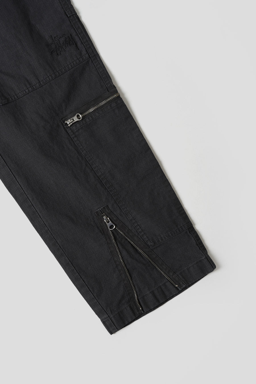 FLIGH RIPSTOP PID DYED BLACK TROUSERS STUSSY оригінал – Купити в Україні – детальний вид