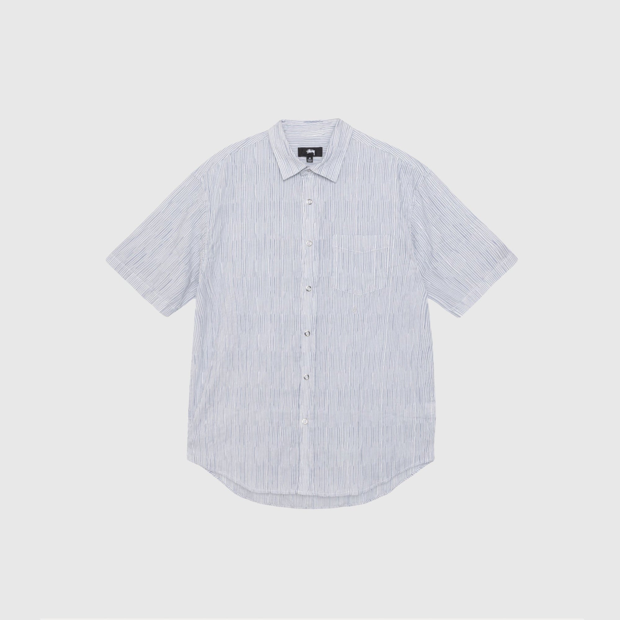 Wavy Striped Shirt Stussy – Гарантія оригінальності – боковий вид