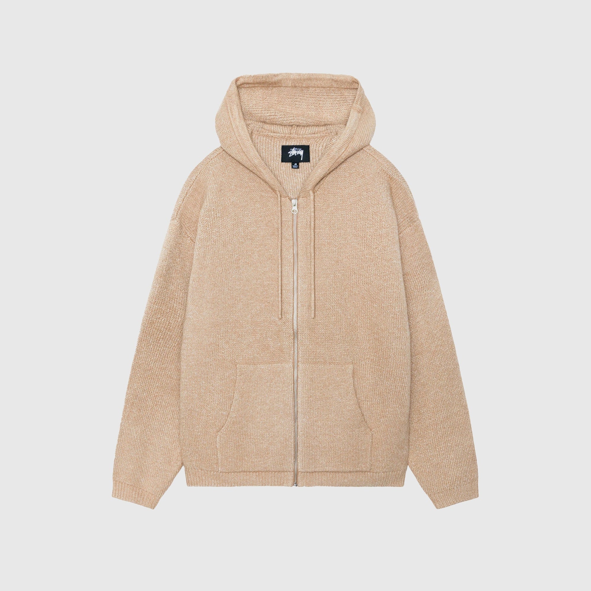 Zip Up Hooded Sweater Stussy оригінал – Купити в Україні – боковий вид