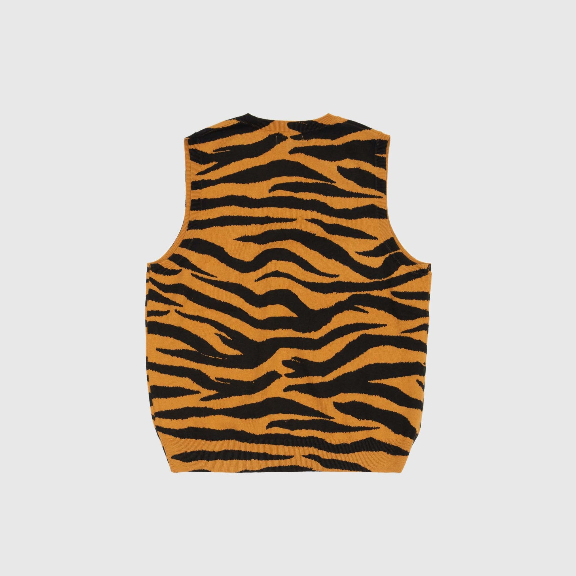 Оригінальна Tiger Printed Sweater Vest Stussy – детальний вид