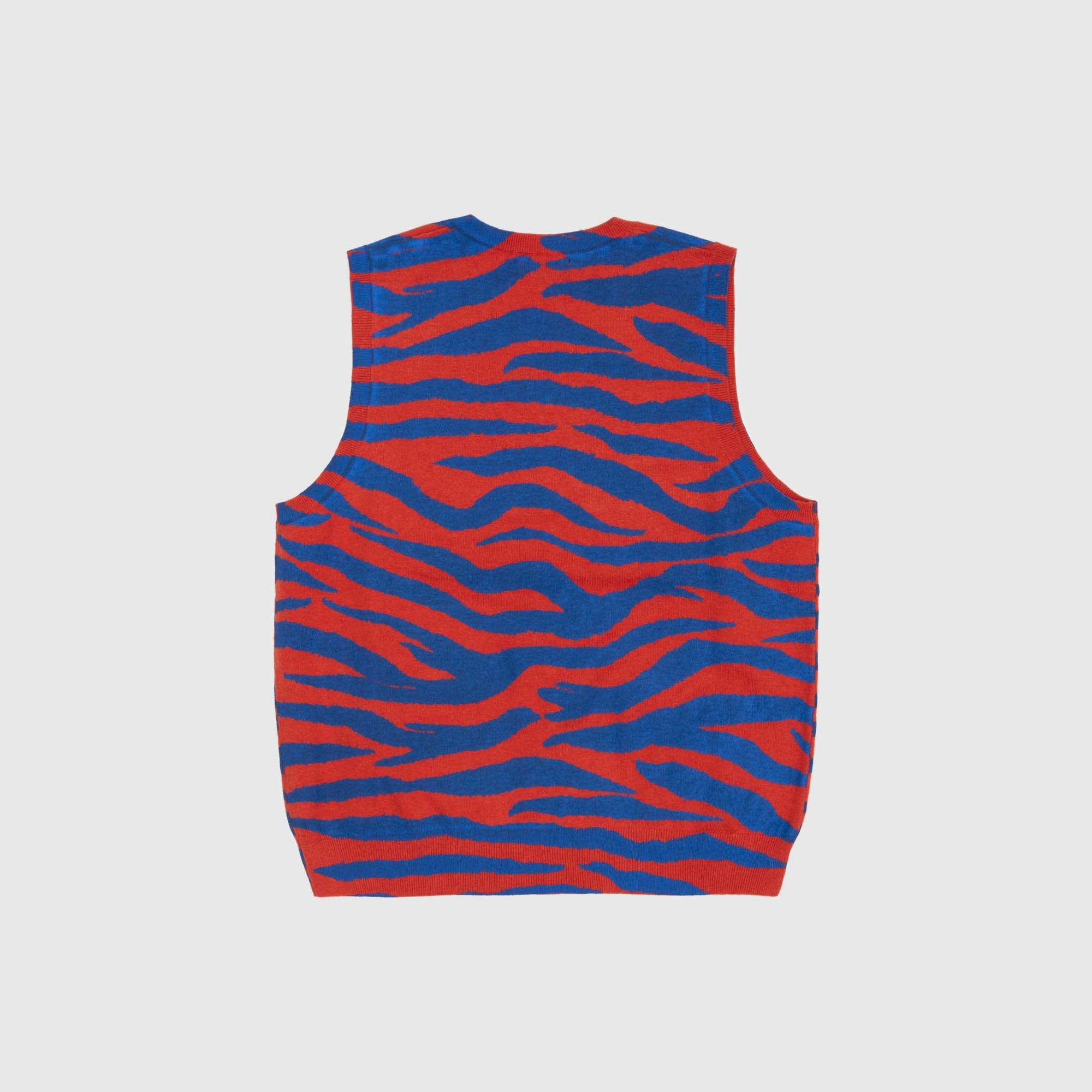Оригінальна Tiger Printed Sweater Vest Stussy – детальний вид
