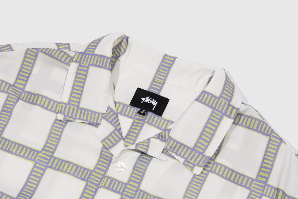 Hand Drawn Plaid Shirt Stussy – Гарантія оригінальності – вид ззаду