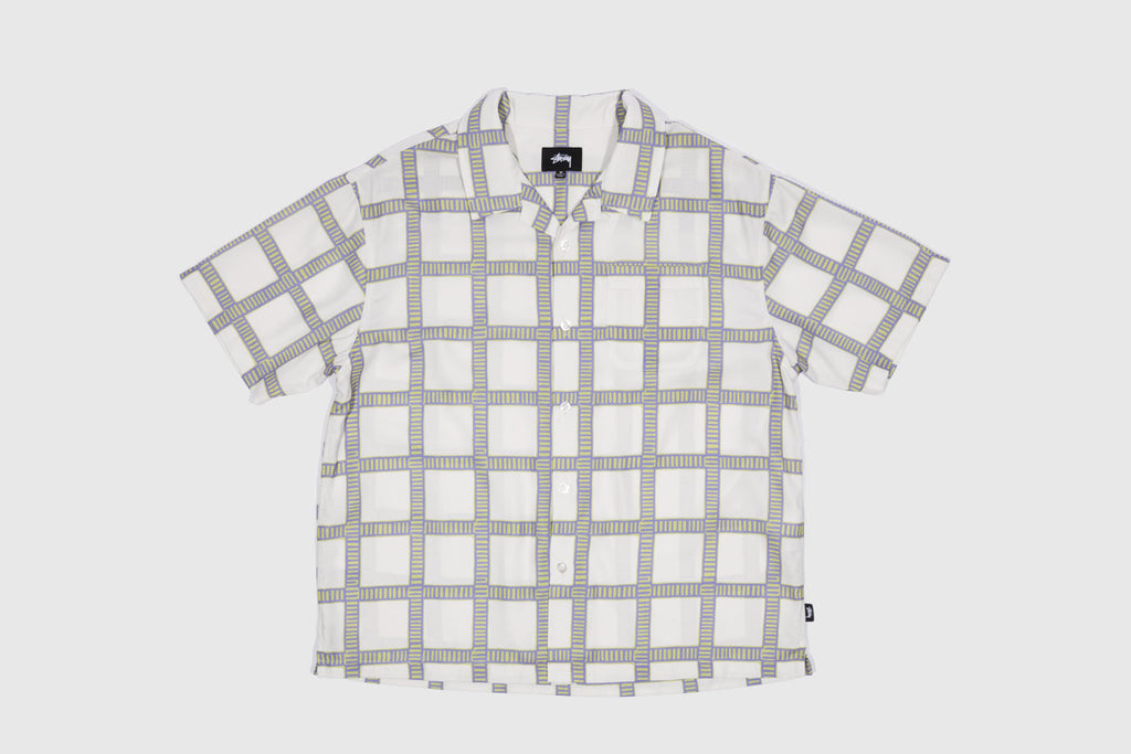Hand Drawn Plaid Shirt Stussy – Гарантія оригінальності – боковий вид