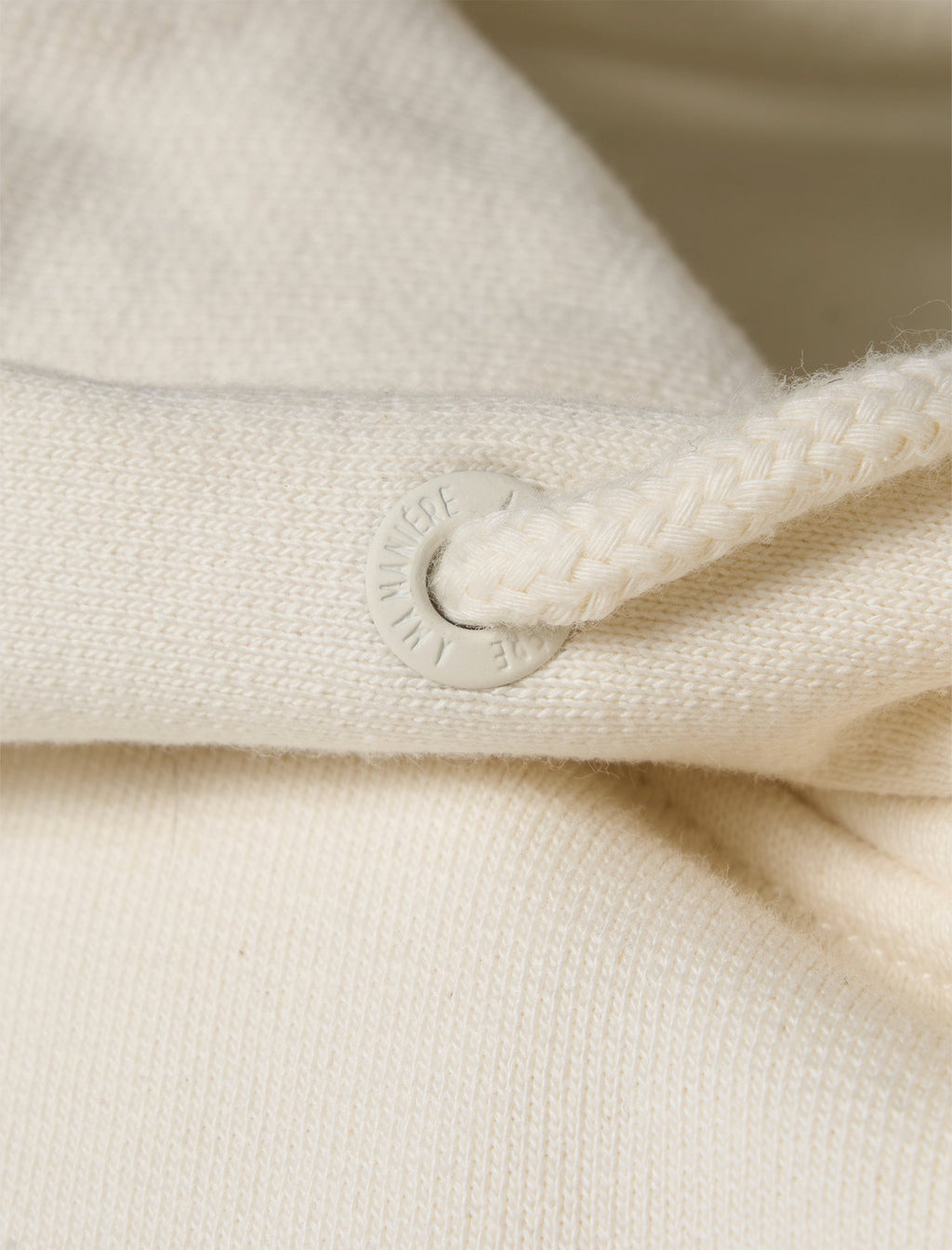 Contrast Stitch Hoodie A ma maniere – Гарантія оригінальності – вид ззаду