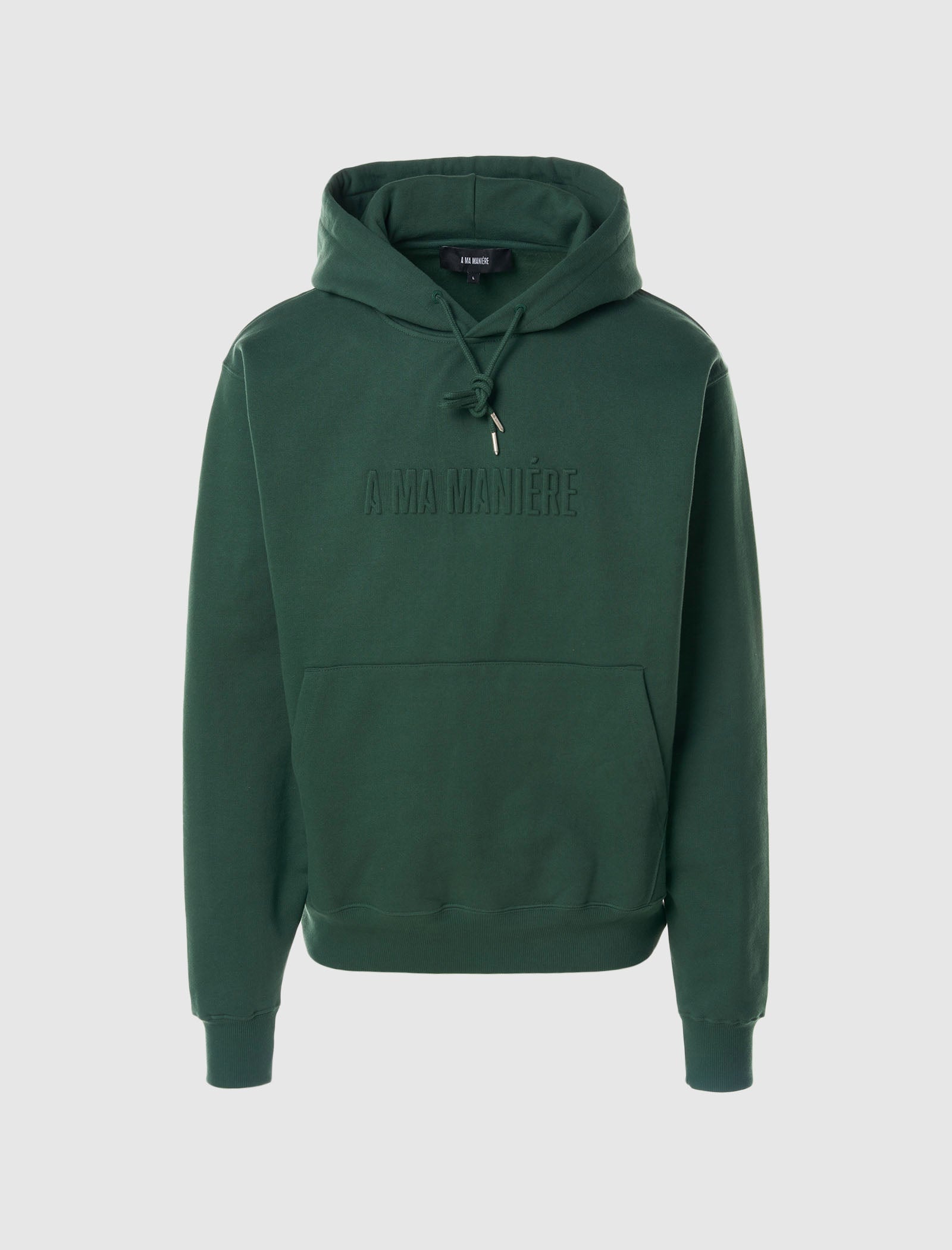 Contrast Stitch Hoodie A ma maniere – Гарантія оригінальності – боковий вид
