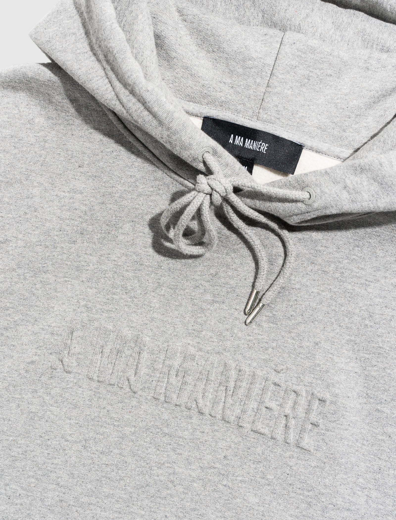 Contrast Stitch Hoodie A ma maniere – Гарантія оригінальності – детальний вид
