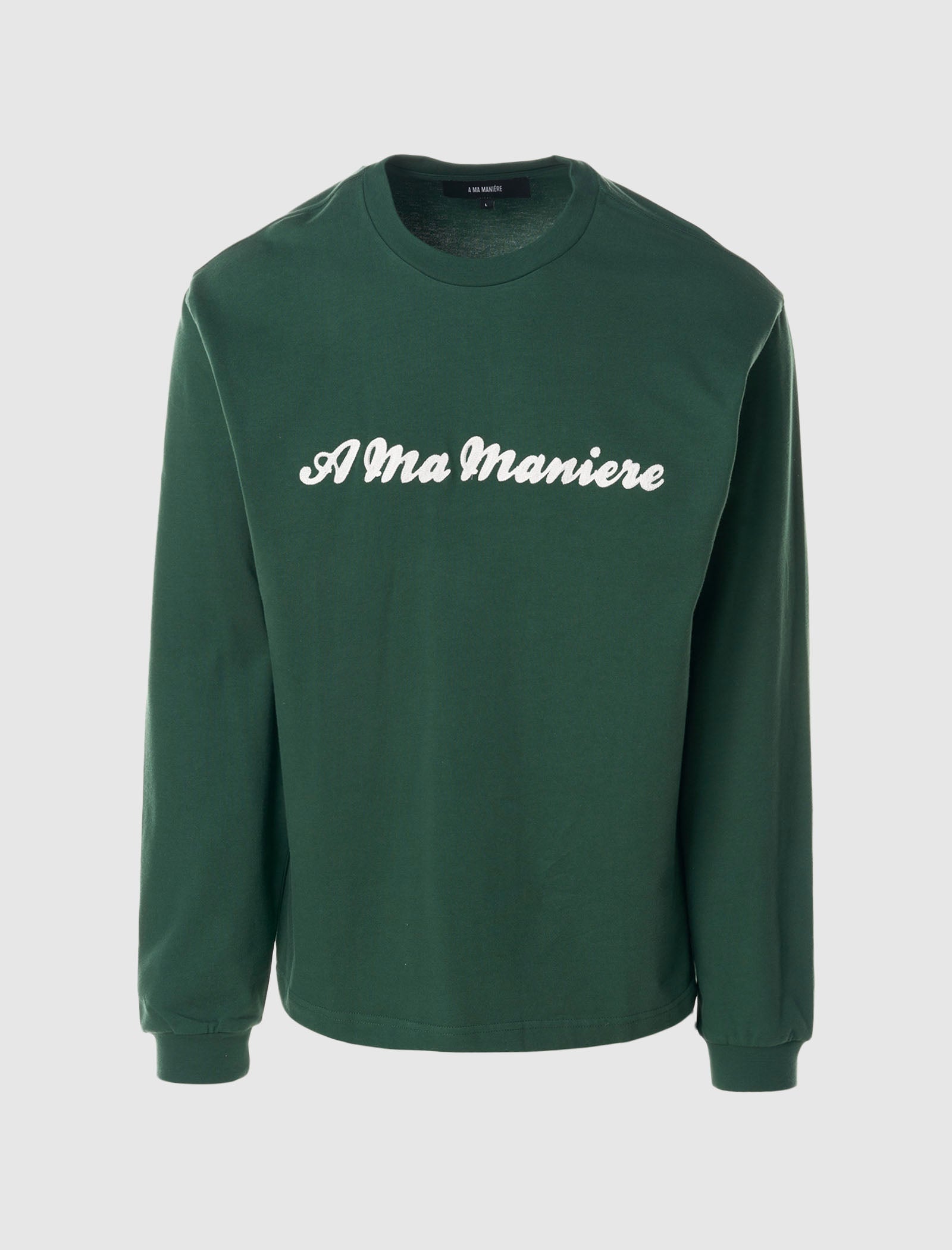 Amm Script Long Sleeve Tee A ma maniere оригінал – Купити в Україні – боковий вид