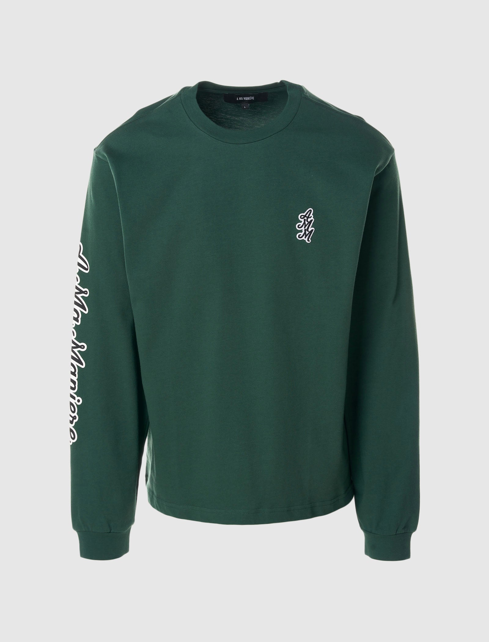 Cursive Logo Long Sleeve T-Shirt A ma maniere оригінал – Купити в Україні – боковий вид