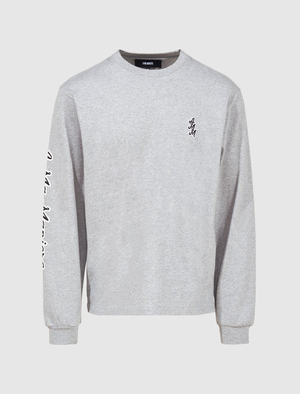 Оригінальна Amm Cursive Logo Long Sleeve A ma maniere – боковий вид