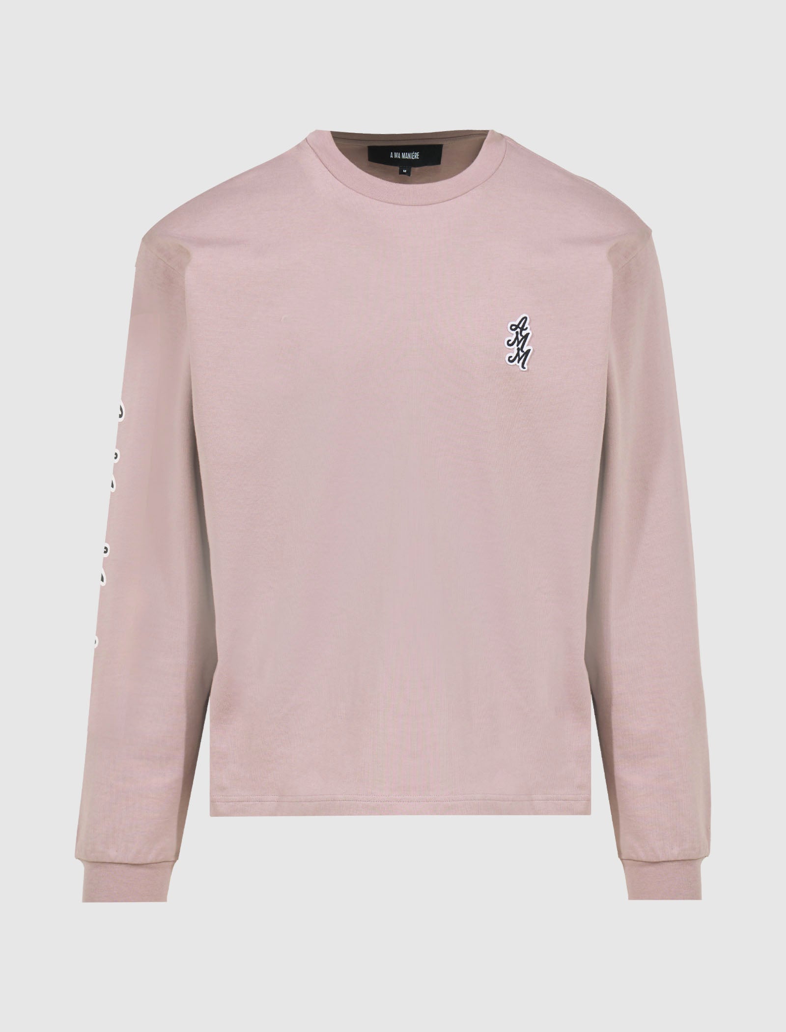 Оригінальна Amm Cursive Logo Long Sleeve A ma maniere – боковий вид