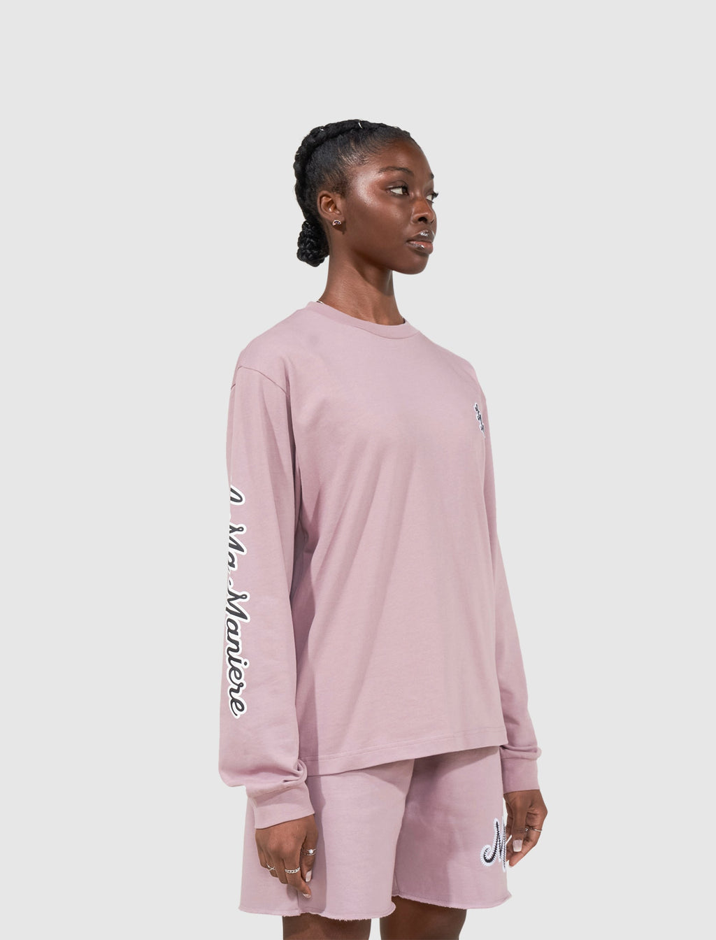 Оригінальна Amm Cursive Logo Long Sleeve A ma maniere – збільшений вид