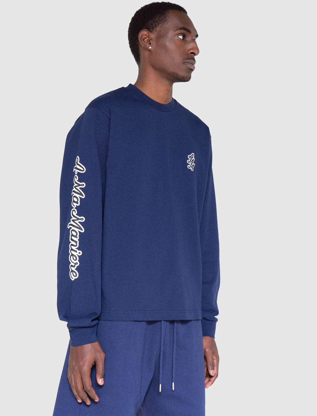 Cursive Logo Long Sleeve A ma maniere оригінал – Купити в Україні – збільшений вид
