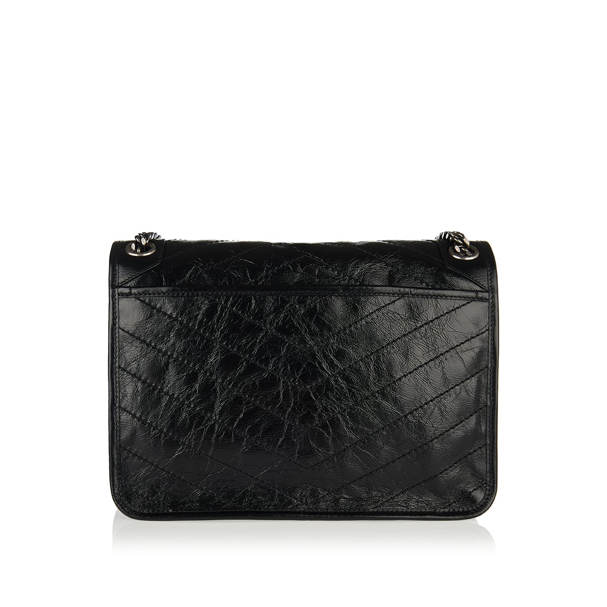 Niki Medium Vintage Leather Shoulder Bag Saint laurent – Гарантія оригінальності – детальний вид