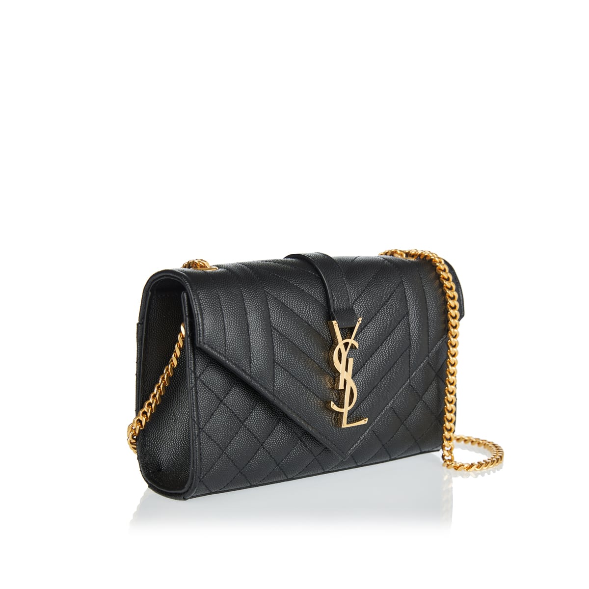 Envelope Small Quilted Bag Saint laurent оригінал – Купити в Україні – вид ззаду