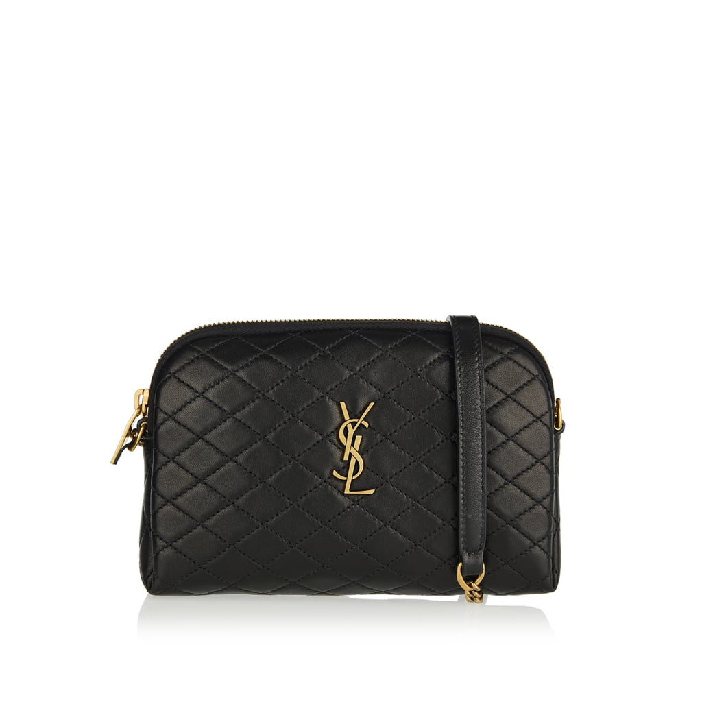 Оригінальна Gaby Quilted Leather Pouch Saint laurent – боковий вид