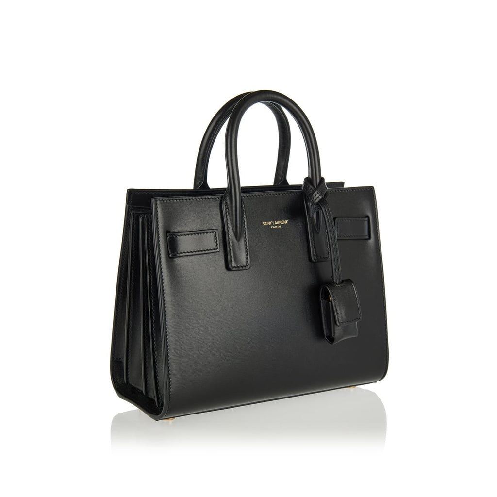 Sac De Jour Nano Leather Bag Saint laurent оригінал – Купити в Україні – вид ззаду