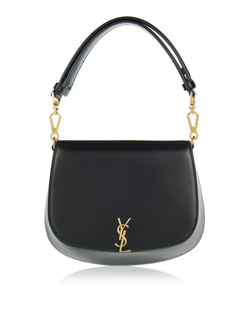 Mini Voltaire Top Handle Leather Bag Saint laurent – Гарантія оригінальності – боковий вид