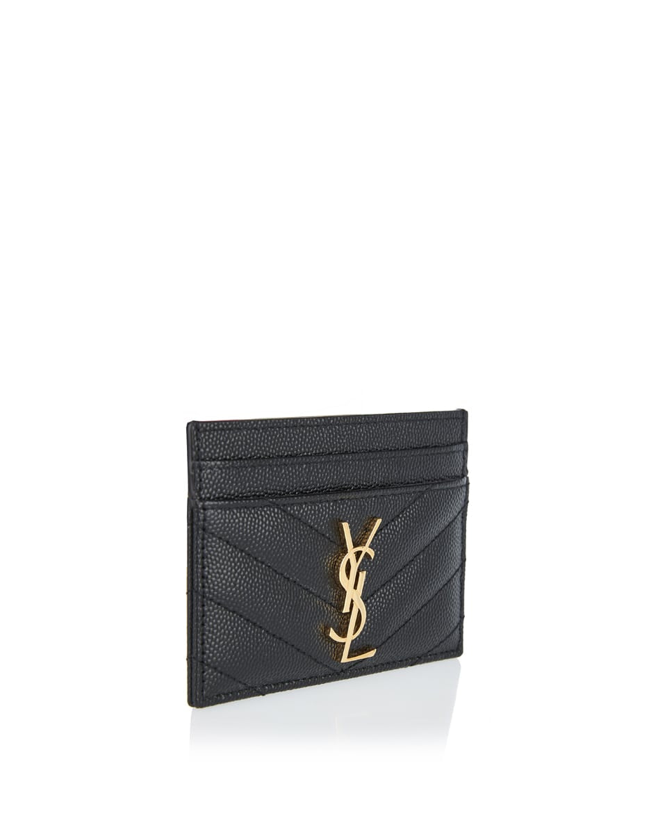 Оригінальна Cassandre Matelassé Card Case Saint laurent – вид ззаду