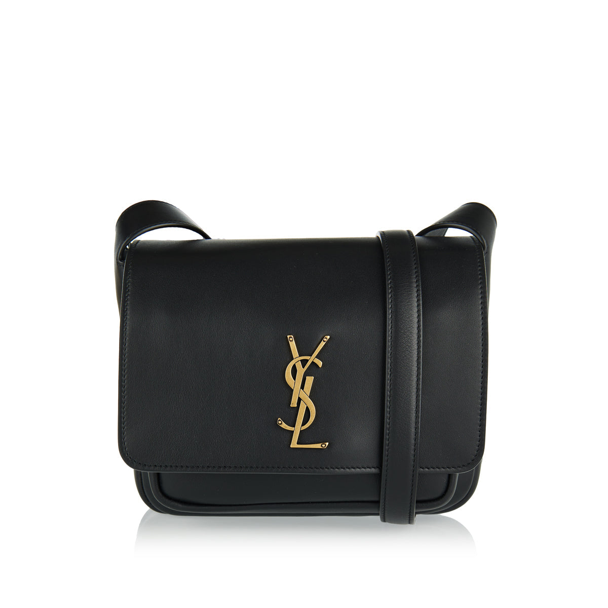 Niki Satchel Leather Bag Saint laurent оригінал – Купити в Україні – боковий вид