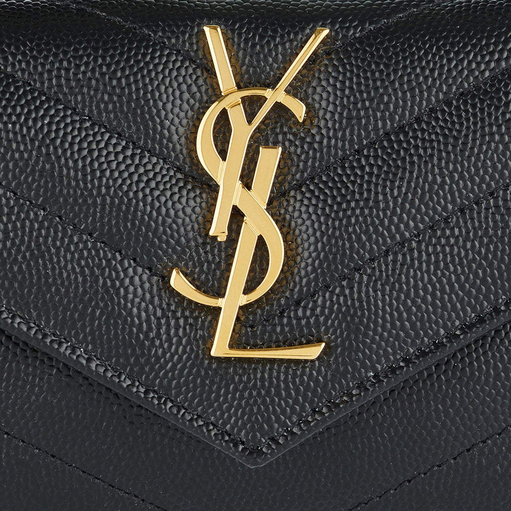 Cassandre Matelassé Small Envelope Wallet Saint laurent оригінал – Купити в Україні – збільшений вид