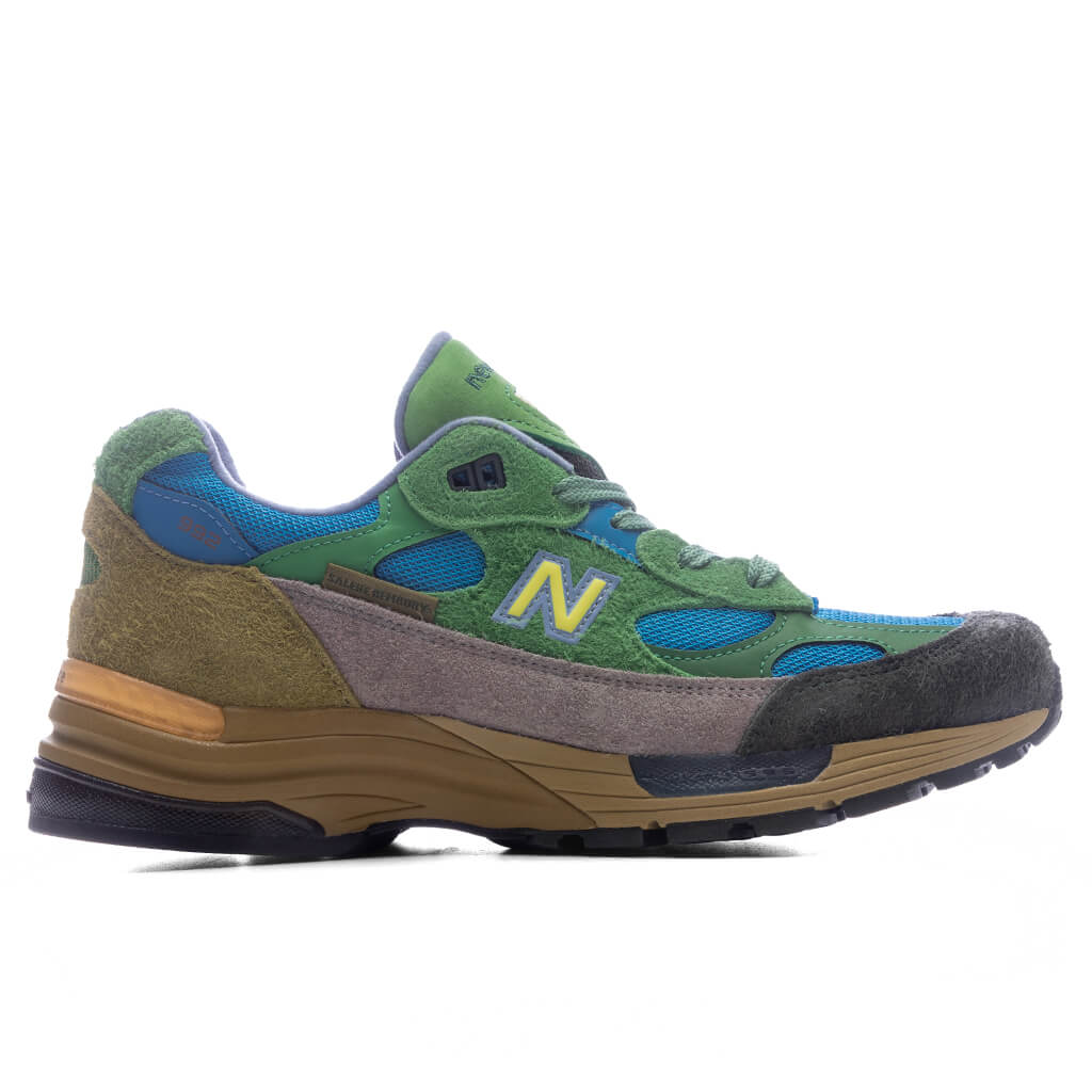 X Salehe Bembury 992 Calm Be The Crater Green New balance – Гарантія оригінальності – боковий вид