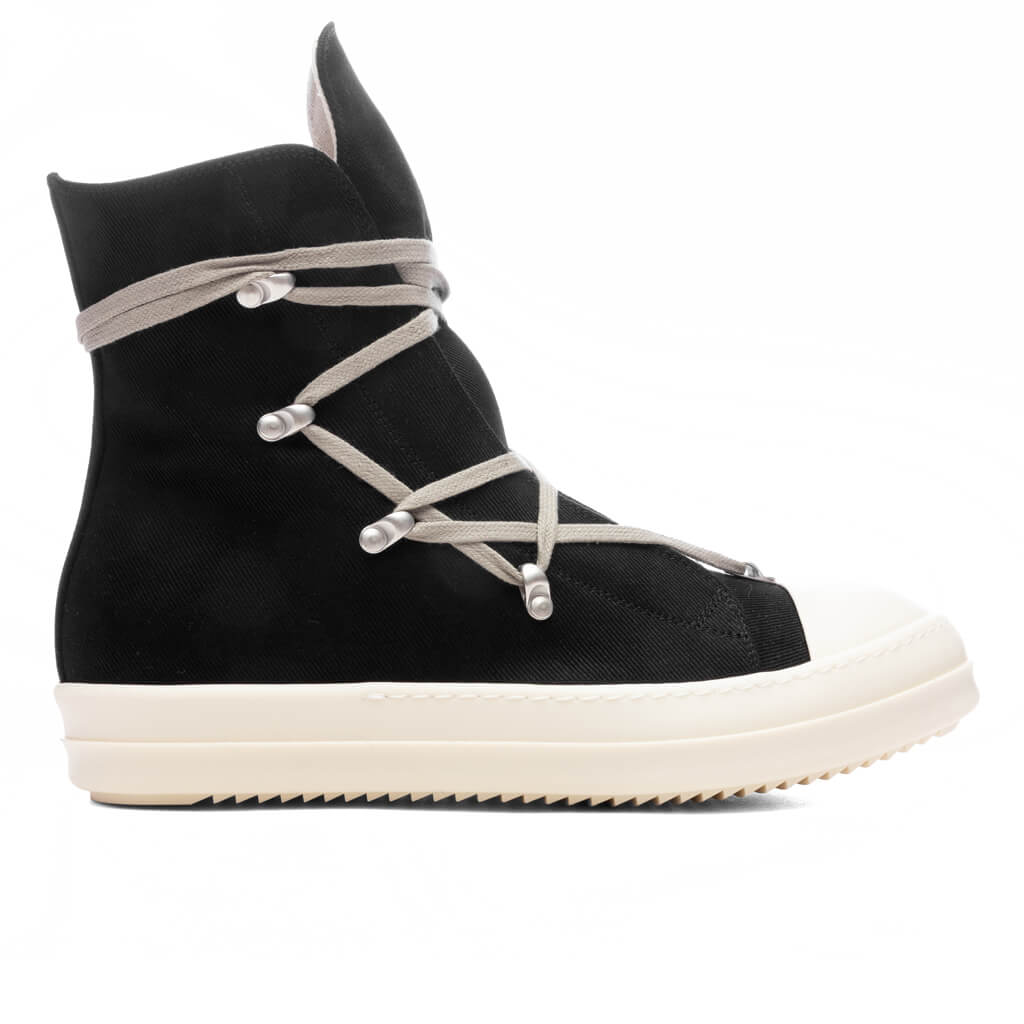 Оригінальна Scarpe In Denim Porterville Hexa Sneakers Rick owens – боковий вид