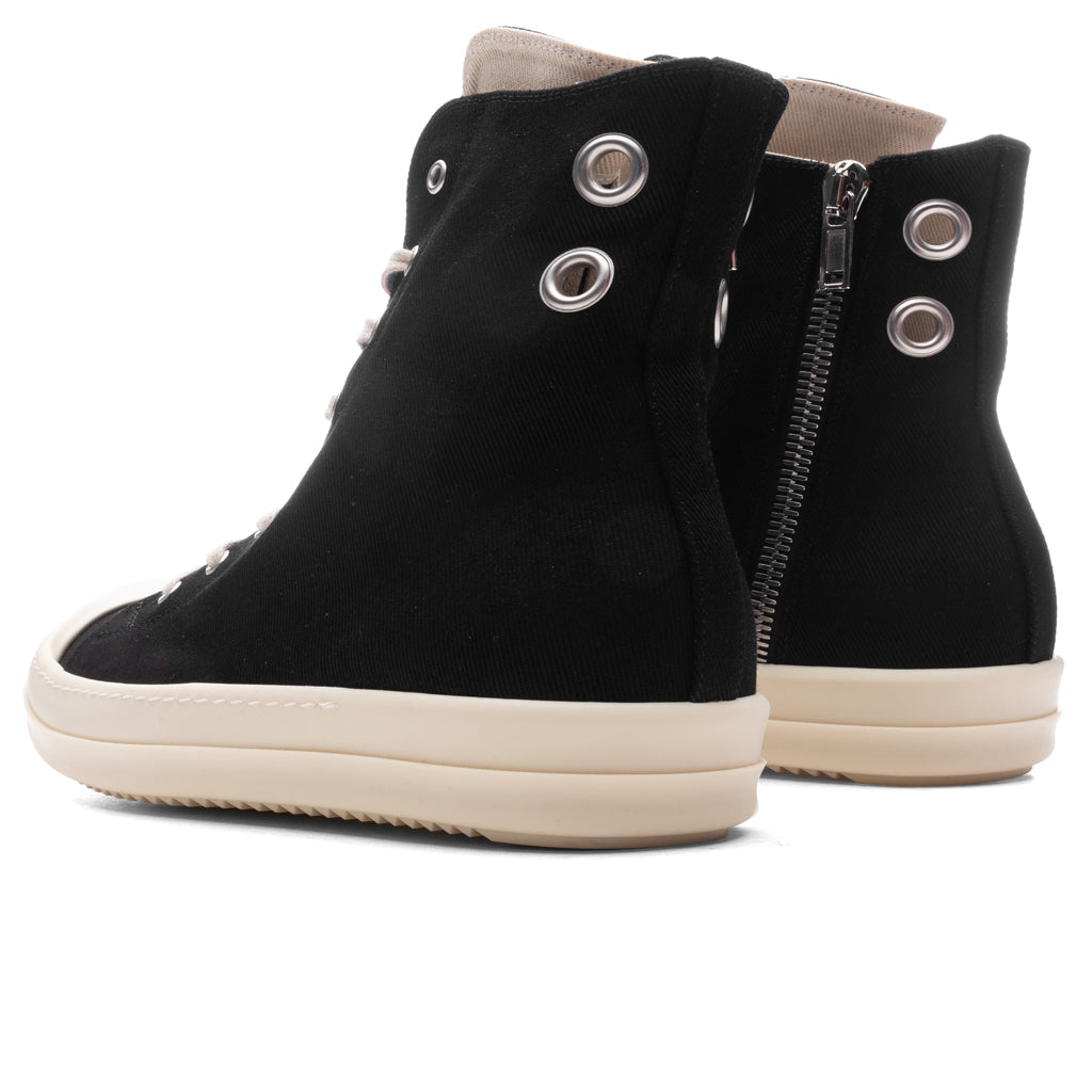 Scarpe In Denim Porterville Sneakers Rick owens – Гарантія оригінальності – детальний вид