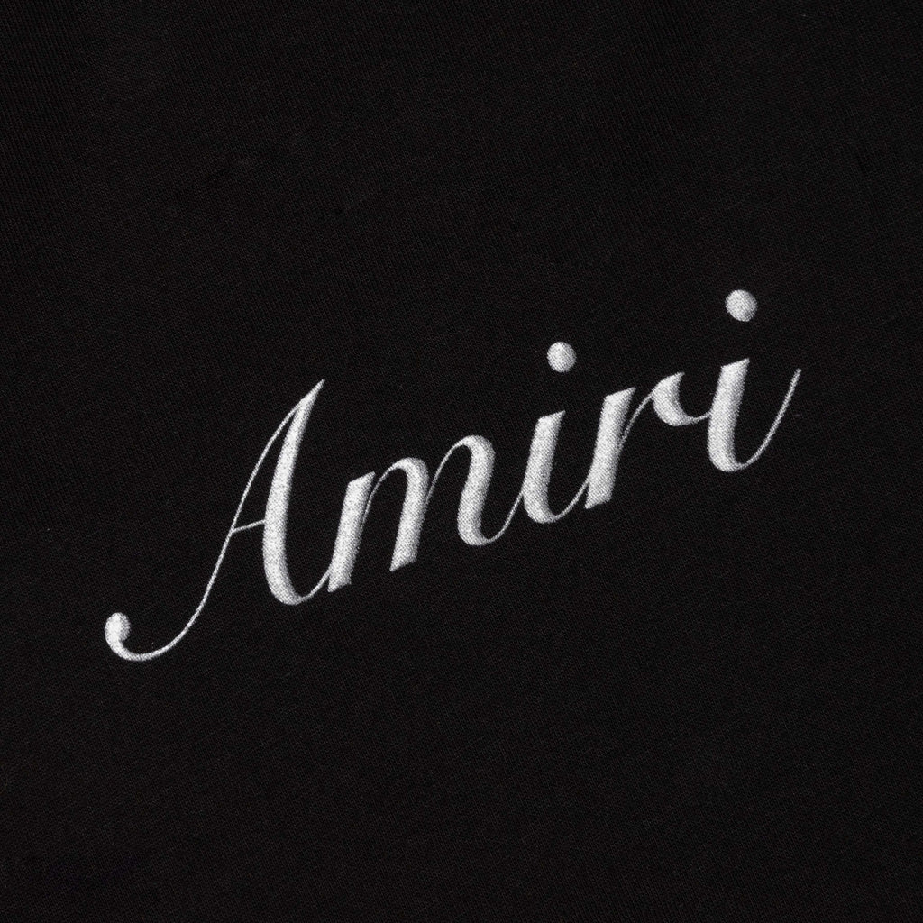 Script Logo Tee Amiri – Гарантія оригінальності – детальний вид