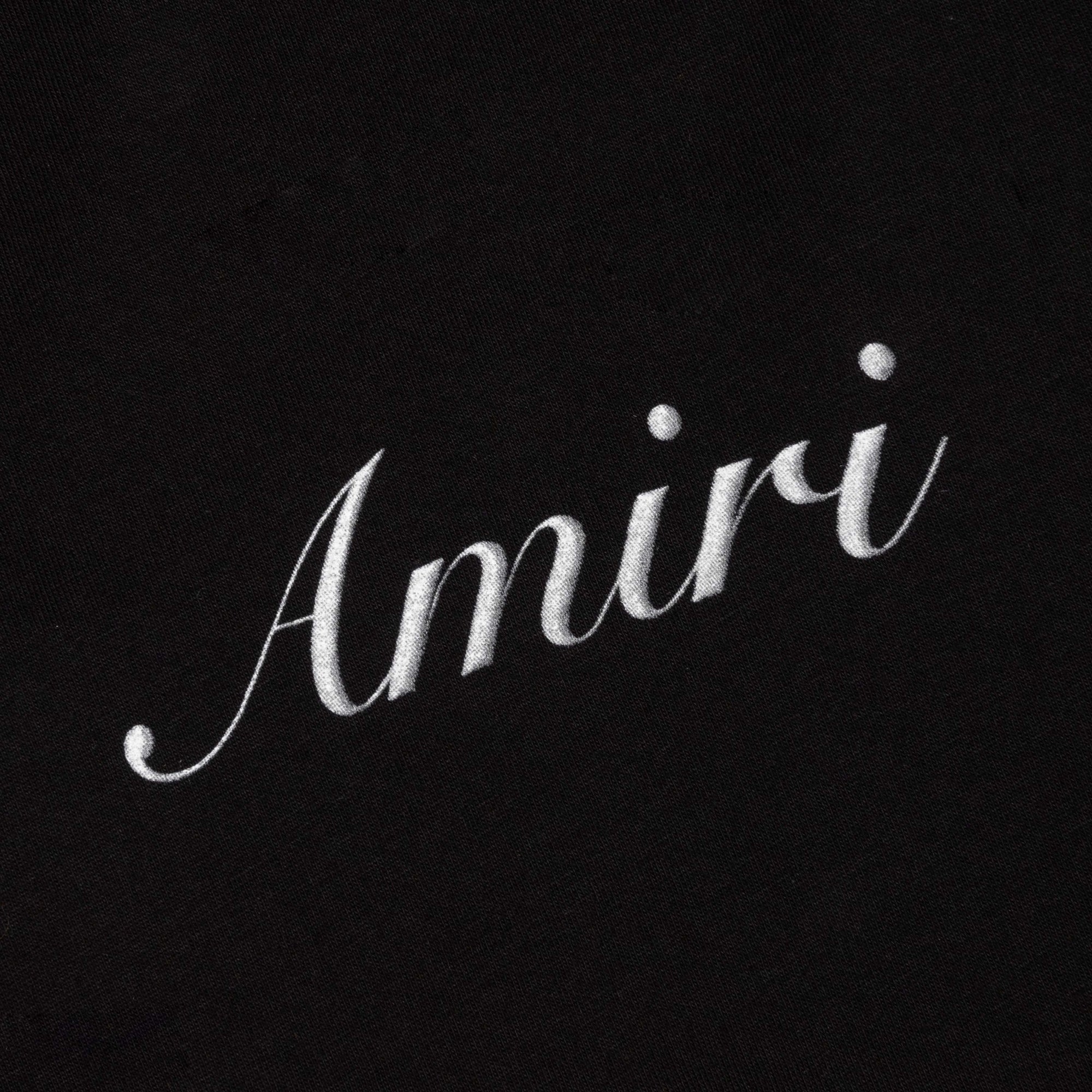 Script Logo Tee Amiri – Гарантія оригінальності – детальний вид