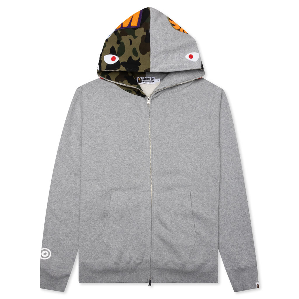 Shark Full Zip Hoodie A bathing ape оригінал – Купити в Україні – боковий вид